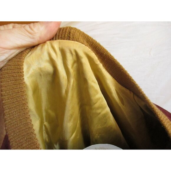 Vintage Men's 1970's Suede Pullover Sweater Shirt XL/2XL Indy Mod Leather Rarest - Picture 6 of 8